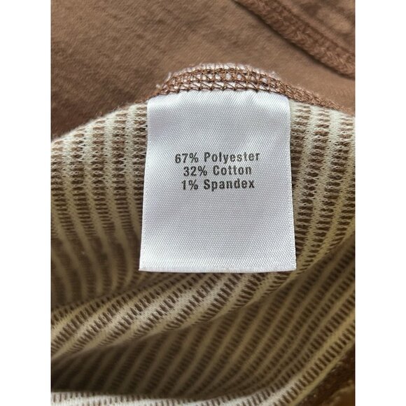 Sahalie Anthropologie Jacquard‎ Sheath Dress Sz M Brown/White Stretch Modern - Picture 10 of 12